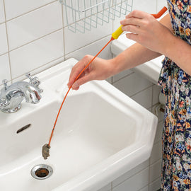 Plast Avloppsrensare verktyg för kök handfat badkar