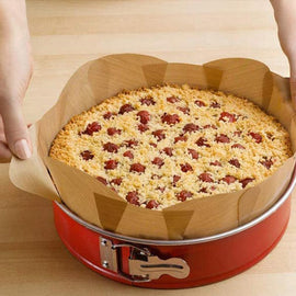 Återanvändbart och Hållbart Pappersark för Tårtsläpp