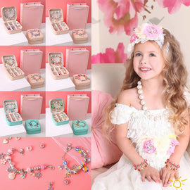 DIY handgjorda pärlarmbandsset för barn