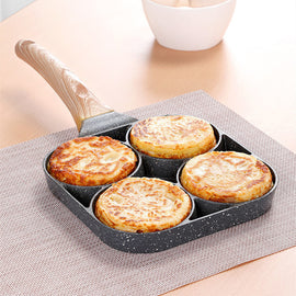 Fyra Koppar Stekpanna