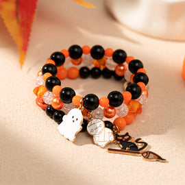 Halloween pumpa armband