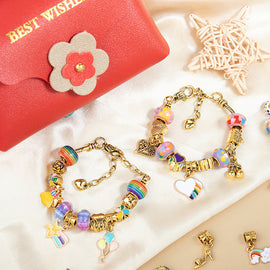 Tecknad DIY-armbandsset för barn