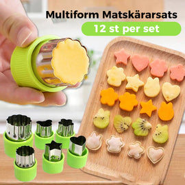 Multi-form matskärare set