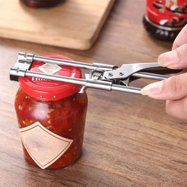 🥫Justerbar burköppnare i rostfritt stål