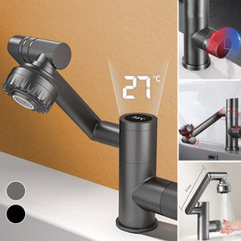 Universal vridbar kran