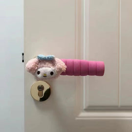 Söta antistatiska och stötdämpande dörrhandtagshandskar