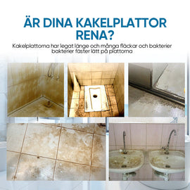 Sprayer för rengöring av kakel och fog