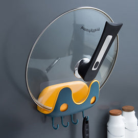 Dubbellagers ställ för krukor