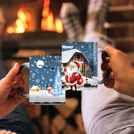 Julfärgskiftande mugg