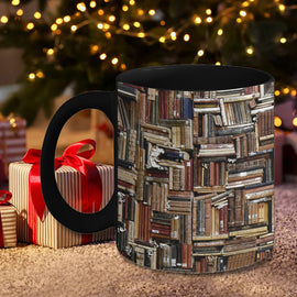 Kattbokälskare keramisk kaffemugg