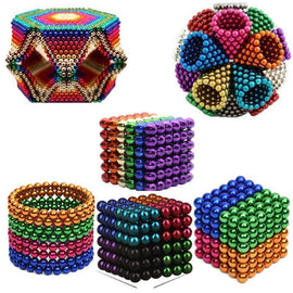 Dekompression rubiks kub magnetisk boll